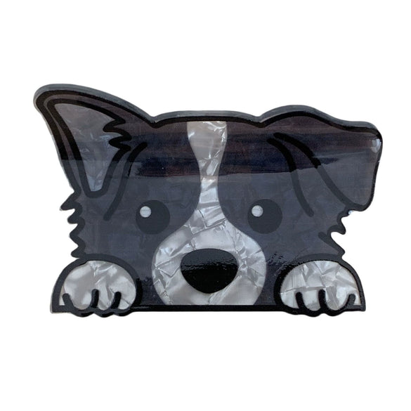 Wholesale Acrylic Cartoon Animal Hair Accessories Handmade Hairpin Shark Clip Hair Cone Ponda Tail Clip