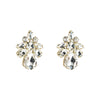 Wholesale Acrylic Dropshaped Geometric Diamondembedded Earrings For Women