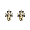 Wholesale Acrylic Dropshaped Geometric Diamondembedded Earrings For Women