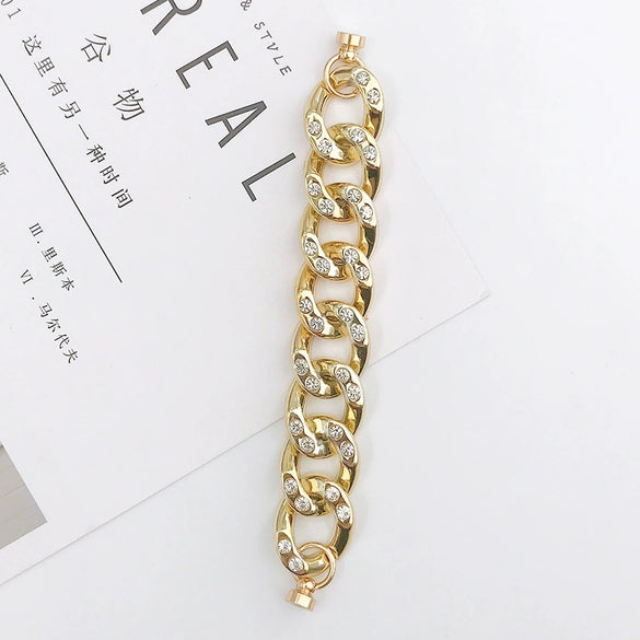 Wholesale Acrylic Fashion Handmade Diamond Bracelet Jewelry Accessories