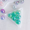 Wholesale Acrylic Floral Burst Beads Hand Woven Beaded Jewelry Pendant Environmental Protection Round Bead Style
