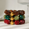 Wholesale Acrylic Geometric Beaded Bracelets For Women