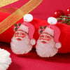 Wholesale Acrylic Geometric Christmas Earrings With Vintage Style And Festival Elements