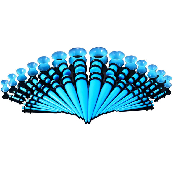 Wholesale Acrylic Geometric Ear Expansion Set Jewelry With Polishing Treatment