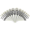 Wholesale Acrylic Geometric Ear Expansion Set Jewelry With Polishing Treatment