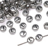 Wholesale Acrylic Geometric Letter Beads Handmade Jewelry Material For Bracelet And Necklace