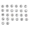 Wholesale Acrylic Geometric Letter Beads Handmade Jewelry Material For Bracelet And Necklace
