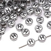 Wholesale Acrylic Geometric Letter Beads Handmade Jewelry Material For Bracelet And Necklace