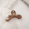 Wholesale Acrylic Geometric Polka Dot Bow Handmade Women's Hair Shark Clip