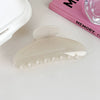 Wholesale Acrylic Geometric Semicircle Baking Varnish Women's Hair Grip Hairpin
