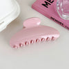 Wholesale Acrylic Geometric Semicircle Baking Varnish Women's Hair Grip Hairpin