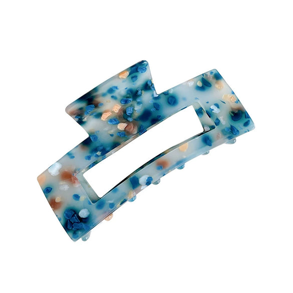 Wholesale Acrylic Hair Accessories For Girls Geometric Hair Clips And Grips For Autumn And Winter