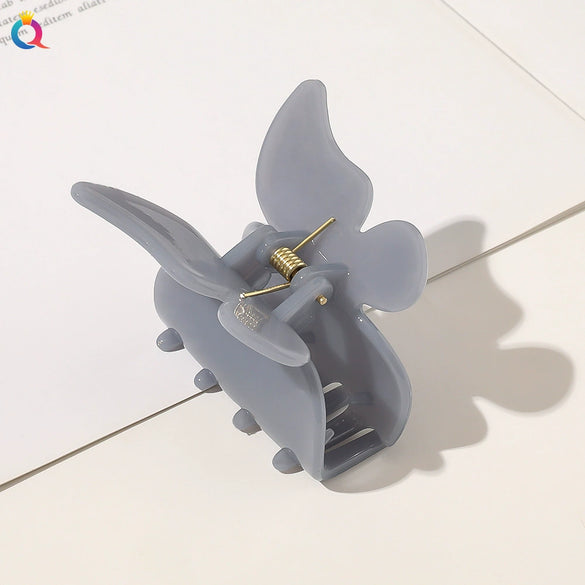 Wholesale Acrylic Handmade Butterfly Shape Women's Hair Clip
