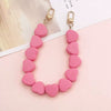 Wholesale Acrylic Handmade Love Chain Jewelry Accessories