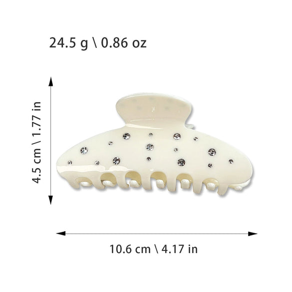 Wholesale Acrylic Handmade Simple Geometric Hollow Women's Hairpin And Shark Clip