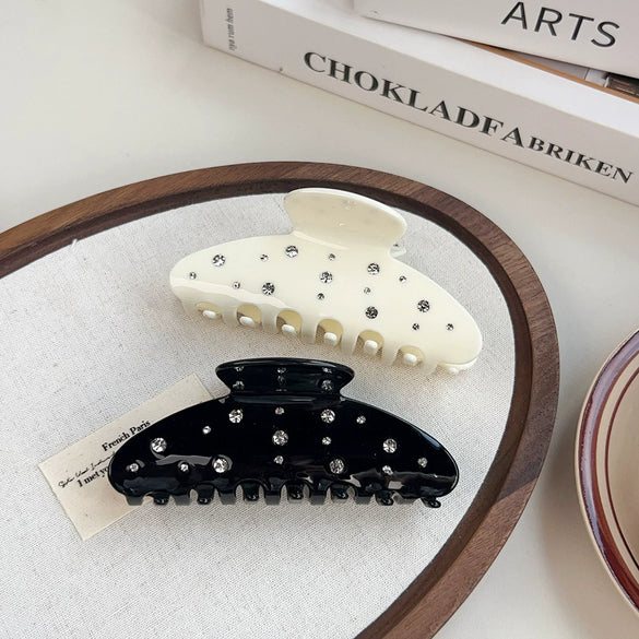 Wholesale Acrylic Handmade Simple Geometric Hollow Women's Hairpin And Shark Clip