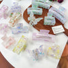 Wholesale Acrylic Handmade Small Fresh Hair Clips For Girls