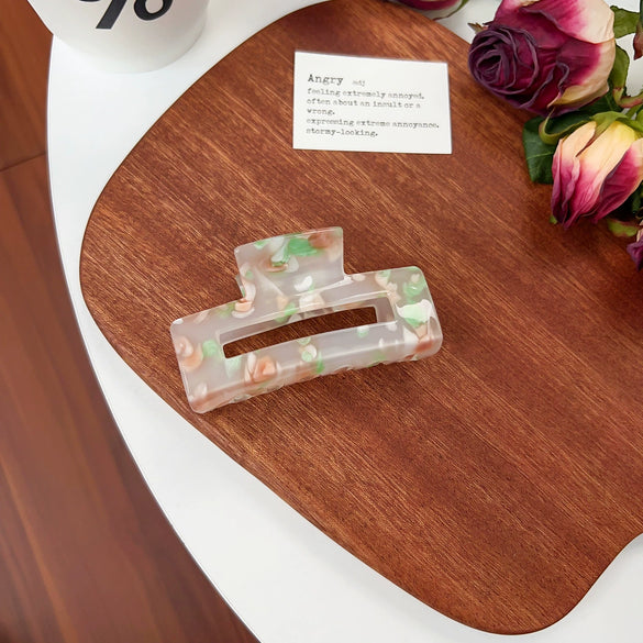 Wholesale Acrylic Handmade Small Fresh Hair Clips For Girls