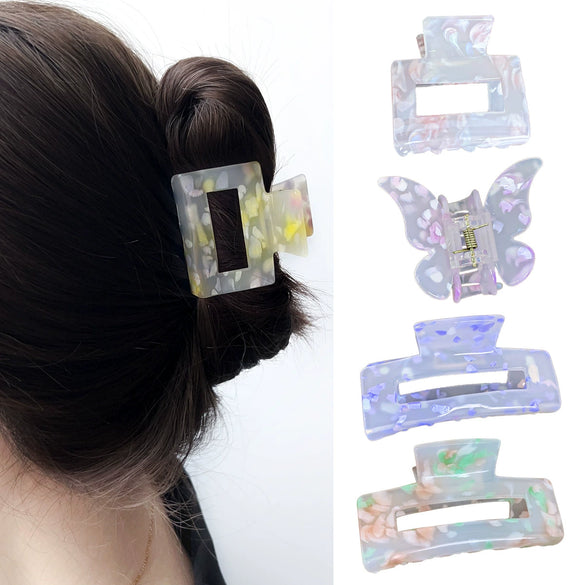 Wholesale Acrylic Handmade Small Fresh Hair Clips For Girls