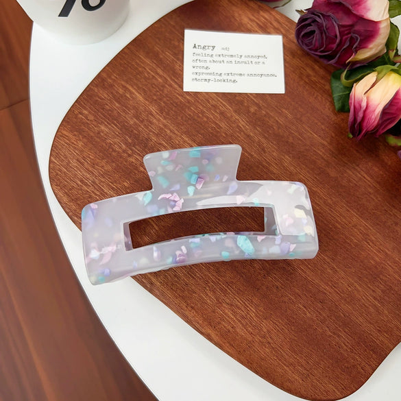 Wholesale Acrylic Handmade Small Fresh Hair Clips For Girls