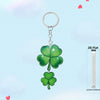 Wholesale Acrylic Keychain With Four Leaf Clover Pattern And Color Printing Creative Gift Pendant
