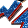 Wholesale Acrylic Lightning Three Dimensional Punk Creative Fun Women's Pendant Earrings