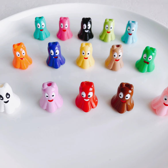Wholesale Acrylic Mini Monster Cartoon Jewelry Pendant For Diy Bracelet And Necklace