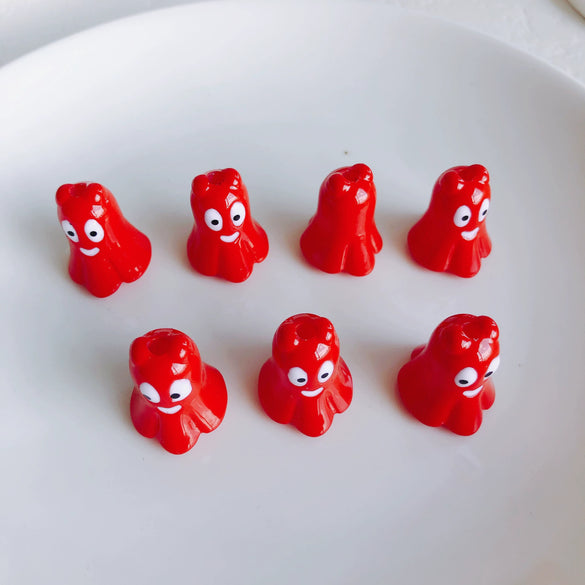 Wholesale Acrylic Mini Monster Cartoon Jewelry Pendant For Diy Bracelet And Necklace