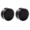 Wholesale Acrylic Minimalist Geometric Hollow Horn Auricle Waist Drum Transparent Ear Expansion Piercing Earrings
