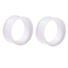 Wholesale Acrylic Minimalist Geometric Hollow Horn Auricle Waist Drum Transparent Ear Expansion Piercing Earrings