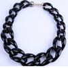 Wholesale Acrylic Necklace Geometric Pattern Painted Ball Chain Exaggerated Clavicle Chain Women's Accessories