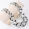 Wholesale Acrylic Necklace Geometric Pattern Painted Ball Chain Exaggerated Clavicle Chain Women's Accessories