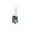 Wholesale Acrylic Owl Printed Ladies Keychain Accessories And Pendants