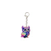 Wholesale Acrylic Owl Printed Ladies Keychain Accessories And Pendants