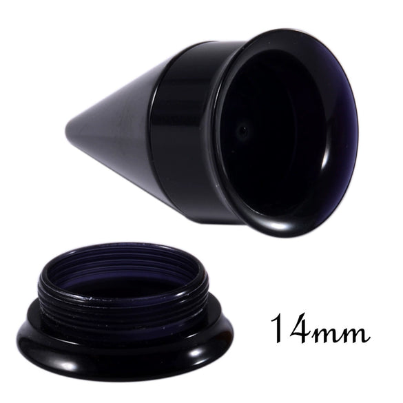 Wholesale Acrylic Pointed Cone Personality Dripping Oil Twoinone Piercing And Ear Expansion Tool Set