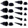 Wholesale Acrylic Pointed Cone Personality Dripping Oil Twoinone Piercing And Ear Expansion Tool Set