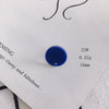 Wholesale Acrylic Stud Earrings Round Shape Solid Color Simple And Sweet Style Environmental Protection Treatment