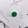 Wholesale Acrylic Stud Earrings Round Shape Solid Color Simple And Sweet Style Environmental Protection Treatment