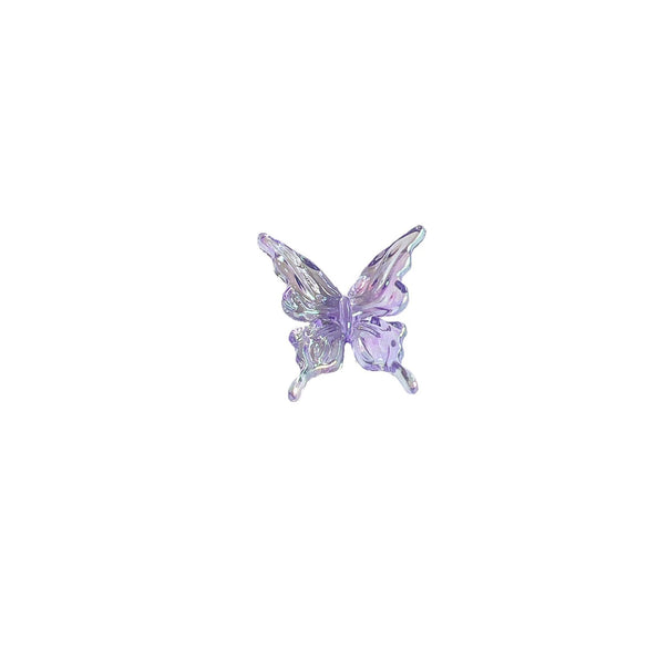 Wholesale Acrylic Three Dimensional Butterfly Hairpin Jewelry Accessories Color Plated Animal Style