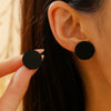 Wholesale Acrylic Women's Irregular Geometric Dripping Oil Long Earrings Retro Baroque Style
