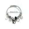 Wholesale Adjustable Beaded Jewelry Cartoon Character Zinc Alloy Electroplated Unisex Bracelet