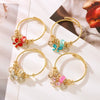 Wholesale Adjustable Couple Beaded Bracelet With Heart And Insect Patterns Made Of Stainless Steel And Alloy With Diamond Treatment For Women