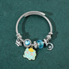 Wholesale Adjustable Opening Alloy Cartoon Bracelet With Electroplating Treatment