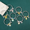 Wholesale Adjustable Opening Alloy Cartoon Bracelet With Electroplating Treatment