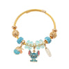 Wholesale Adjustable Opening Cartoon Style Alloy Electroplated Bracelet Jewelry