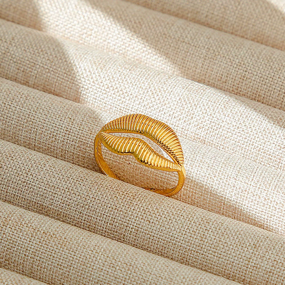 Wholesale Adjustable Opening Titanium Steel Ring Retro Hiphop Style With Geometric Design And Electroplating Treatment For Men And Women Couple