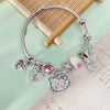 Wholesale Adjustable Silver Plated Alloy Cartoon Bracelet For Women