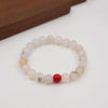 Wholesale Agate Elastic Rope Crystal Bracelet Retro Geometric Handmade Women's