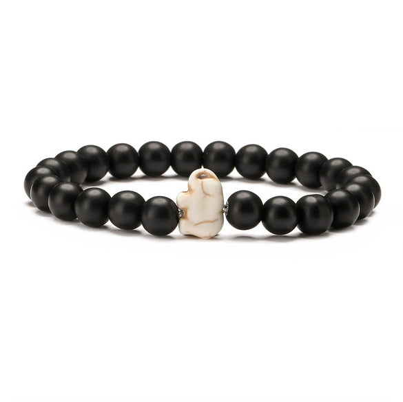Wholesale Agate Handmade Animal Zodiac Beaded Stretch Bracelet