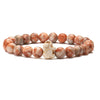 Wholesale Agate Handmade Animal Zodiac Beaded Stretch Bracelet